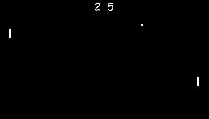 Pong Gameplay Screenshot
